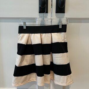 NWT She + Sky Striped Mini Skirt, Size M